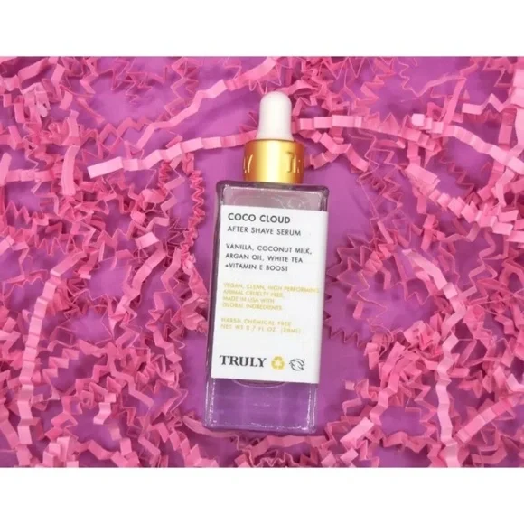 TRULY Coco Cloud After Shave Serum - 0.7 fl oz NIB - Picture 2 of 9